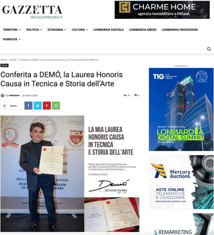 LA GAZZETTA DELLA LOMBARDIA