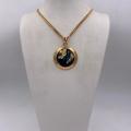 Collana in ottone anallergico, colore oro