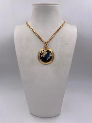 Collana in ottone anallergico, colore oro