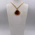 Collana in ottone anallergico, colore oro