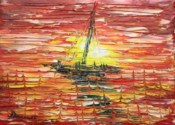 Nel tramonto