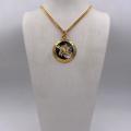 Collana in ottone anallergico, colore oro