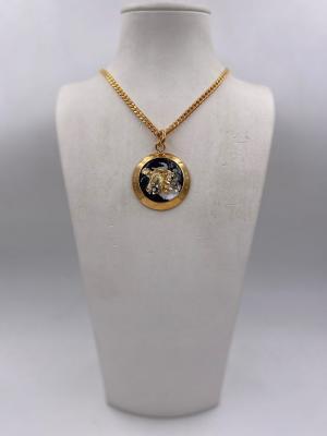Collana in ottone anallergico, colore oro
