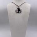 Collana in ottone anallergico, colore argento