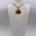 Collana in ottone anallergico, colore oro