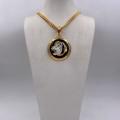 Collana in ottone anallergico, colore oro