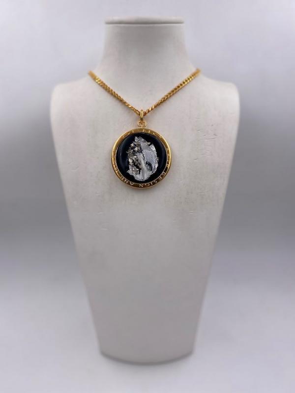 Collana in ottone anallergico, colore oro