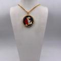 Collana in ottone anallergico, colore oro