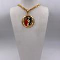 Collana in ottone anallergico, colore oro
