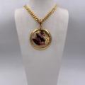 Collana in ottone anallergico, colore oro