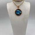 Collana in ottone anallergico, colore oro
