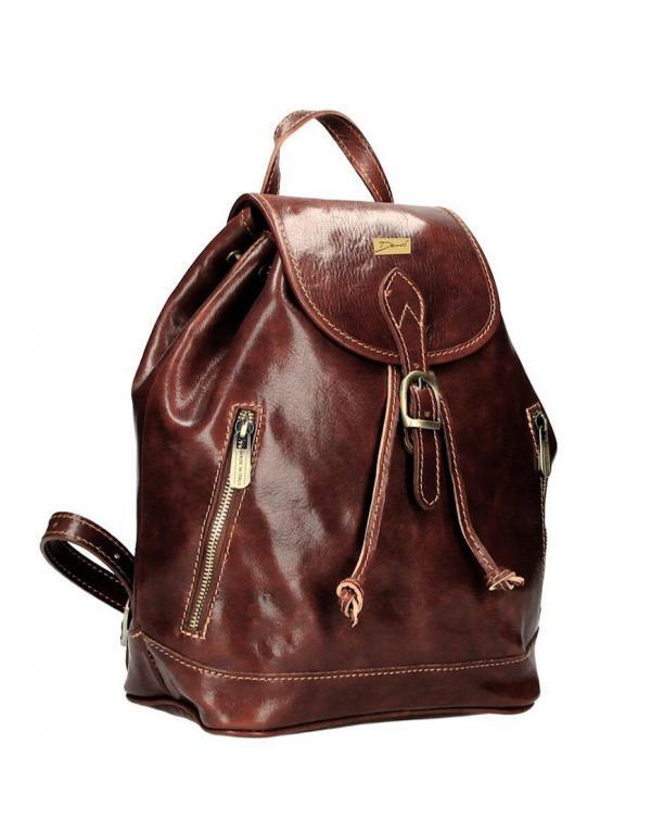 Zaino in Vera Pelle, colore marrone