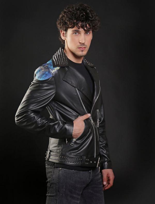 Giacca in vera pelle