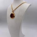 Collana in ottone anallergico, colore oro