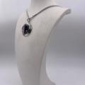 Collana in ottone anallergico, colore argento