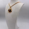 Collana in ottone anallergico, colore oro