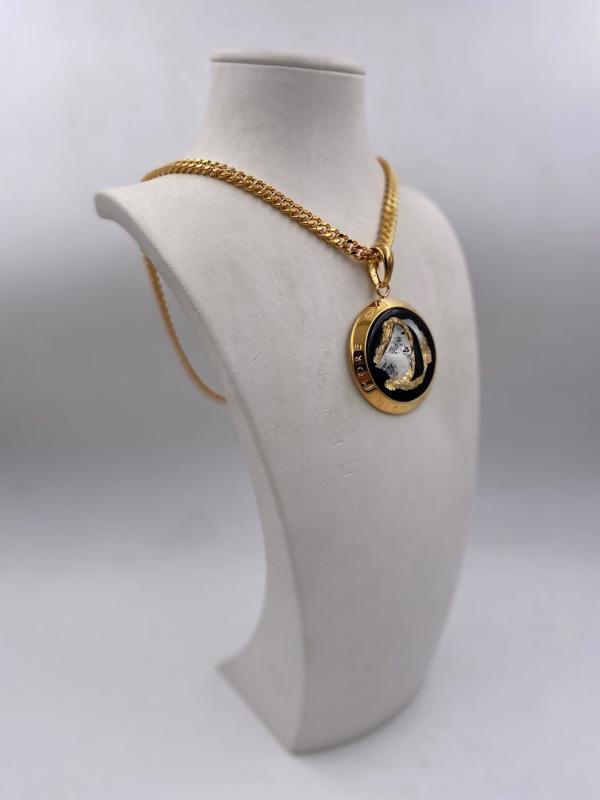 Collana in ottone anallergico, colore oro