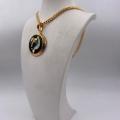 Collana in ottone anallergico, colore oro