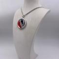 Collana in ottone anallergico, colore argento