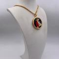 Collana in ottone anallergico, colore oro