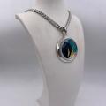 Collana in ottone anallergico, colore argento