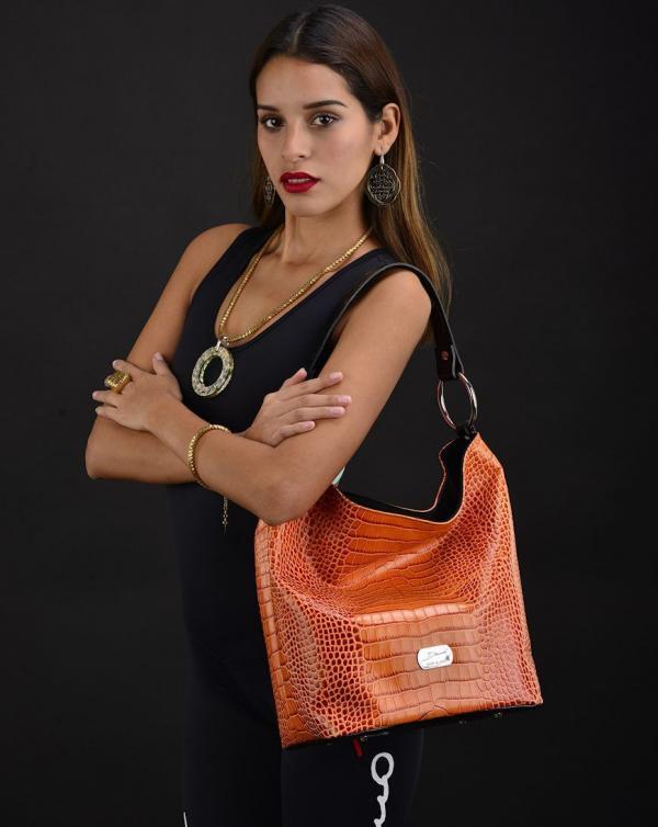 Borsa in vera pelle
