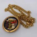 Collana in ottone anallergico, colore oro