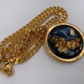 Collana in ottone anallergico, colore oro
