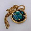 Collana in ottone anallergico, colore oro