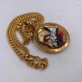 Collana in ottone anallergico, colore oro