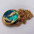 Collana in ottone anallergico, colore oro