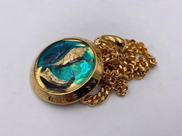 Collana in ottone anallergico, colore oro