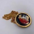 10Collana in ottone anallergico, colore oro