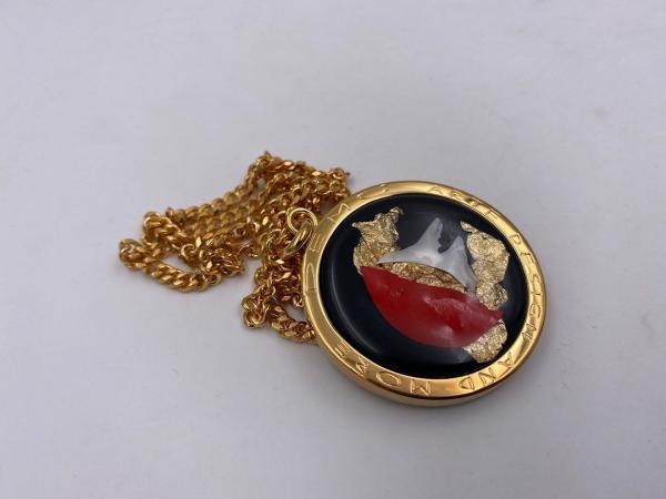 10Collana in ottone anallergico, colore oro
