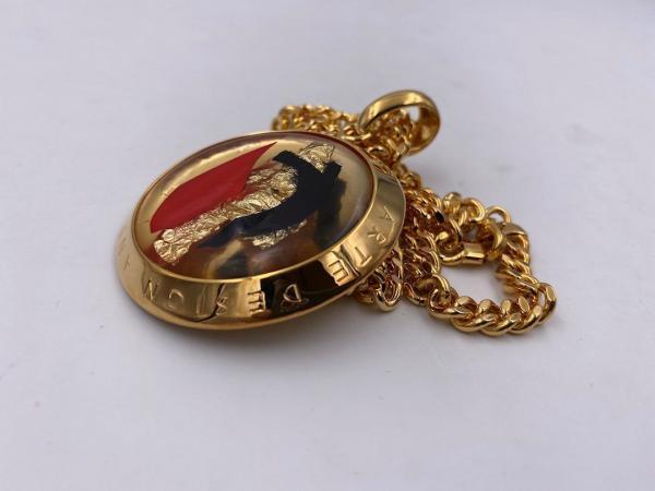 Collana in ottone anallergico, colore oro