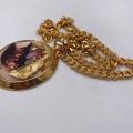 Collana in ottone anallergico, colore oro