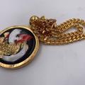 Collana in ottone anallergico, colore oro