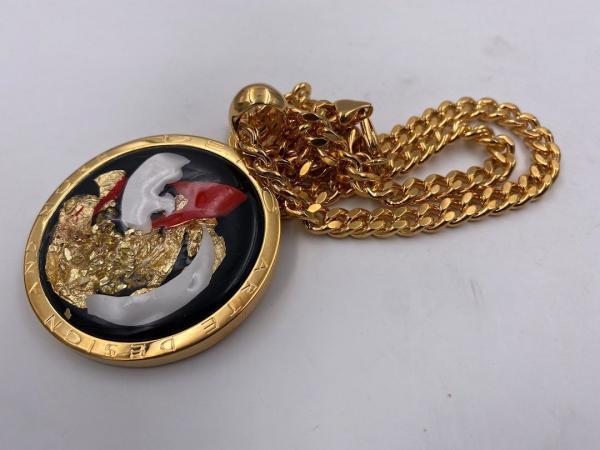 Collana in ottone anallergico, colore oro