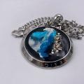 Collana in ottone anallergico, colore argento