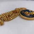 Collana in ottone anallergico, colore oro