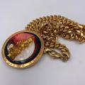 Collana in ottone anallergico, colore oro