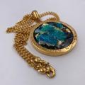 Collana in ottone anallergico, colore oro