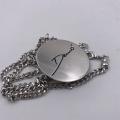 Collana in ottone anallergico, colore argento