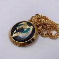 Collana in ottone anallergico, colore oro