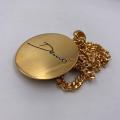 Collana in ottone anallergico, colore oro