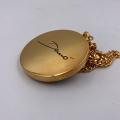 Collana in ottone anallergico, colore oro