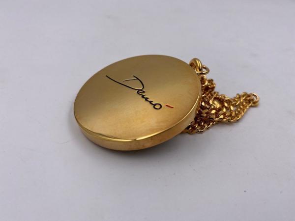 Collana in ottone anallergico, colore oro
