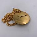 Collana in ottone anallergico, colore oro
