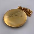 Collana in ottone anallergico, colore oro