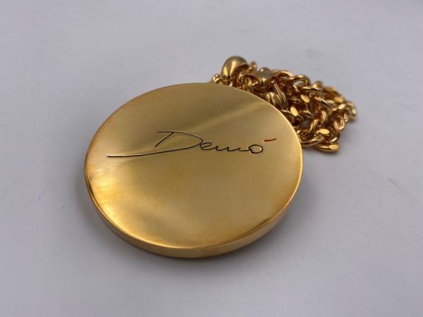 Collana in ottone anallergico, colore oro